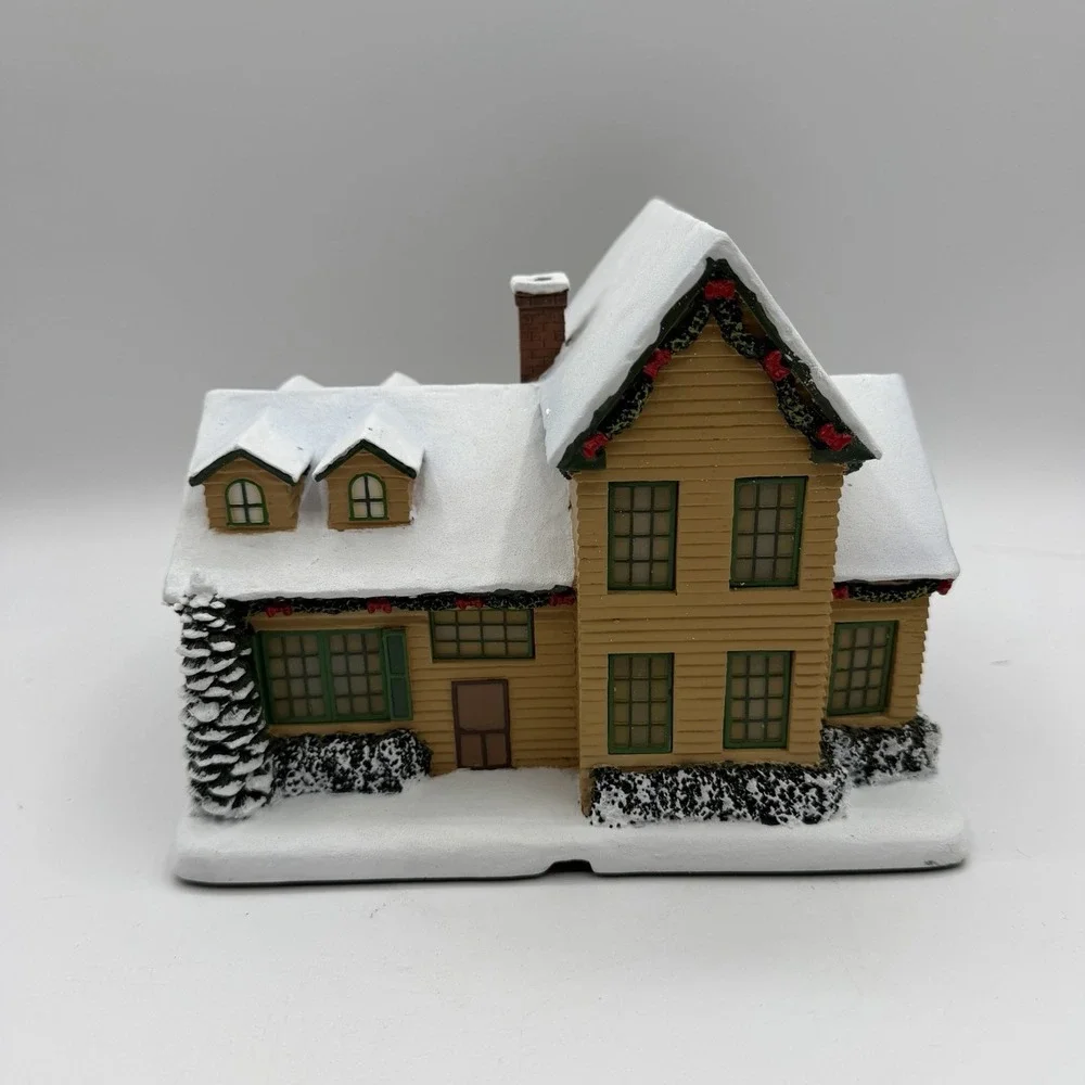 Vintage John Deere Hawthorne Village Light Up Deer Creek Fire Station 2004 91481